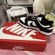 Nike Dunk Low Black and White Panda Retro  Black  low-cut sneakers for men and women