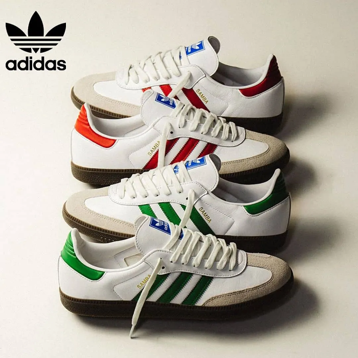 💥日本11月発売！Adidas Originals Samba OG 【男女兼用】🔥フットボールにルーツのあるモデルが復刻！★在庫僅少、お見逃しなく！