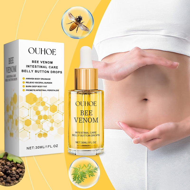 🐝🐝IntestiDetox Bee Venom Belly Button Drops Lymphatic Detoxification - Last Day Promotion✨✨✨