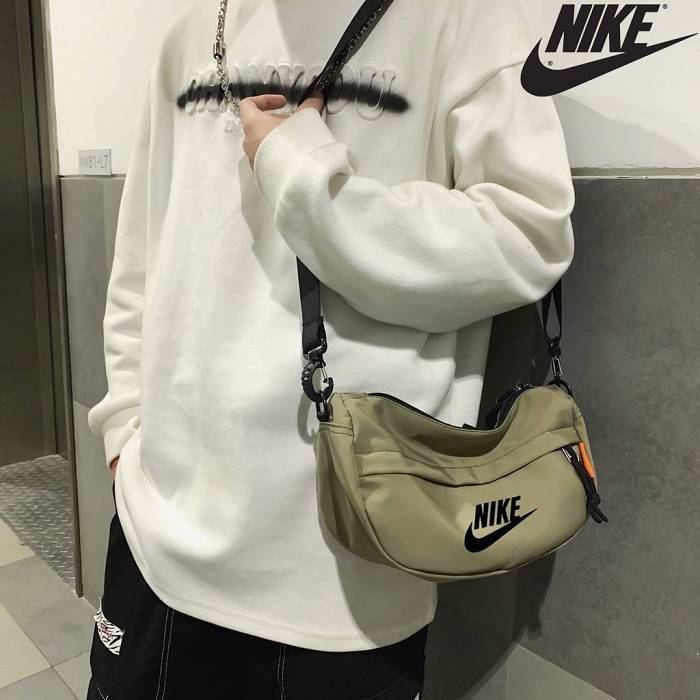 【Nike 年中特惠】耐克新款時尚運動單肩斜挎包，輕巧便攜、防水耐磨、時尚百搭、超大容量，無論運動時還是日常外出の絕佳選擇！