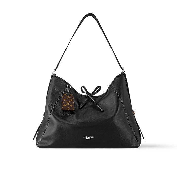 🎉15件限時優惠【Louis Vuitton | 官網正品】Louis Vuitton-Carryall Dark MM✨新款手袋歐陽娜娜同款