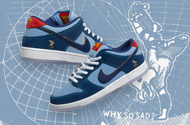 Nike Dunk SB Low x Why So Sad ？