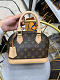 【人気の定番】限定18件超低價放出 Louis Vuitton Alma BB 復古風手提包斜挎包 摩登女郎必備