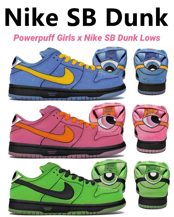 【🔥限時特惠】The Powerpuff Girls x Nike SB Dunk Low
