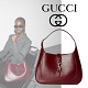 【GUCCI 官網正品】限定17件超低價放出 | GUCCI Jackie 1961 Rosso Ancora Red