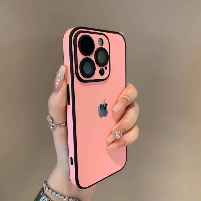 【新品上市 全港免運】iPhone高級質感細膩羊巴皮紋 鏡頭全包防摔保護殼 防刮耐磨 不留指紋！