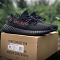 YEEZY 350 黑紅字