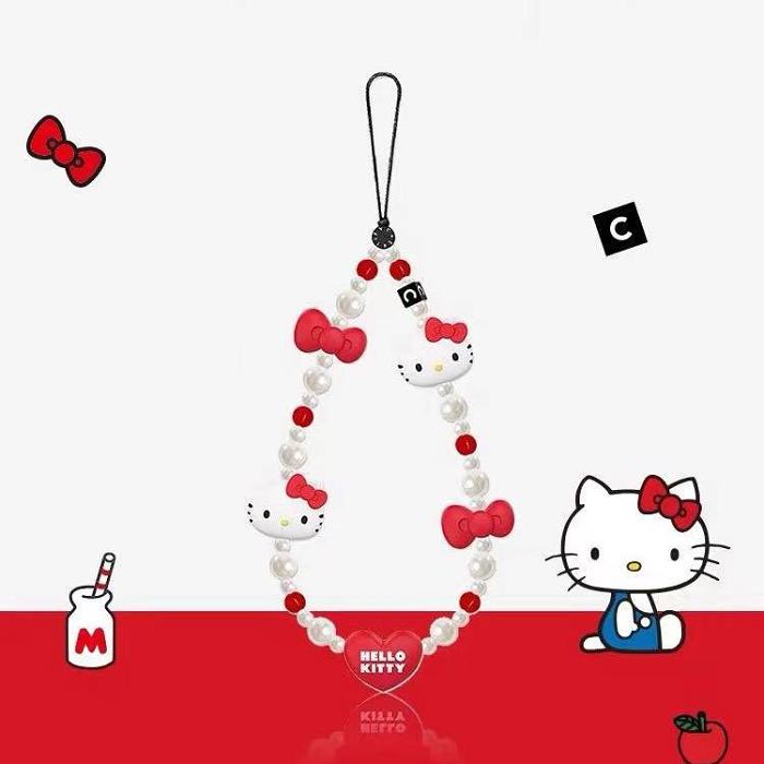 HelloKitty手機鏈條飾品