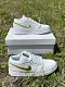 Nike Air Jordan 1 Low 'White Metallic Gold'