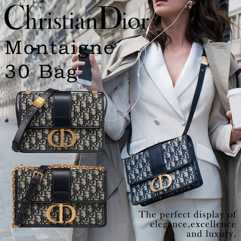 【激安値下】Christian Dior 定番人気の30 Montaigne キャンバスクロスボディバッグ 期間限定の低価格割引
