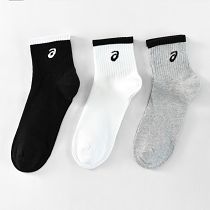 【Asics】3 pairs of free socks