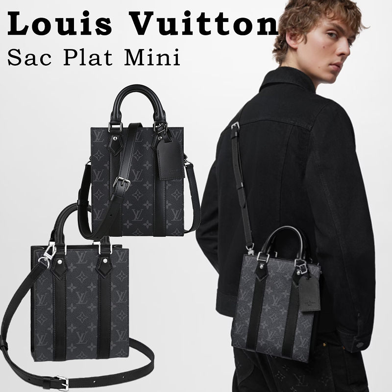 【數量限定・超特価】 Louis Vuitton Sac Plat Mini  男性に最適なスタイル ファッション性と実用性が共存