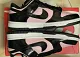 NIKE Dunk Low Black Patent Pink WMNS