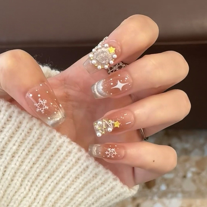 【✨爆款上新】純手工美甲💅 可拆卸美甲 重復使用 不傷指甲🌸