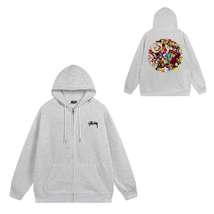 STUSSYの秋冬新作シリーズ、定番スウェットシャツ、ユニセックスでおしゃれなパーカー