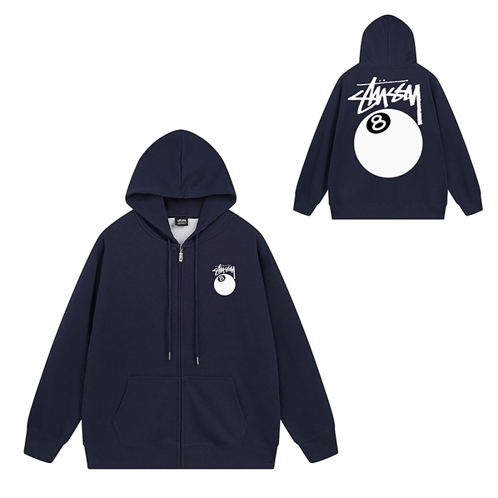 STUSSYの秋冬新作シリーズ、定番スウェットシャツ、ユニセックスでおしゃれなパーカー