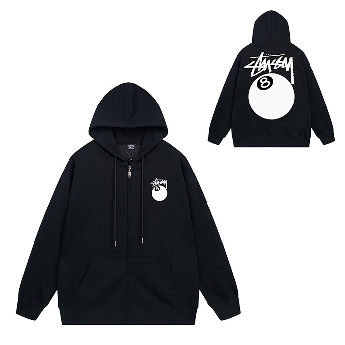 STUSSYの秋冬新作シリーズ、定番スウェットシャツ、ユニセックスでおしゃれなパーカー