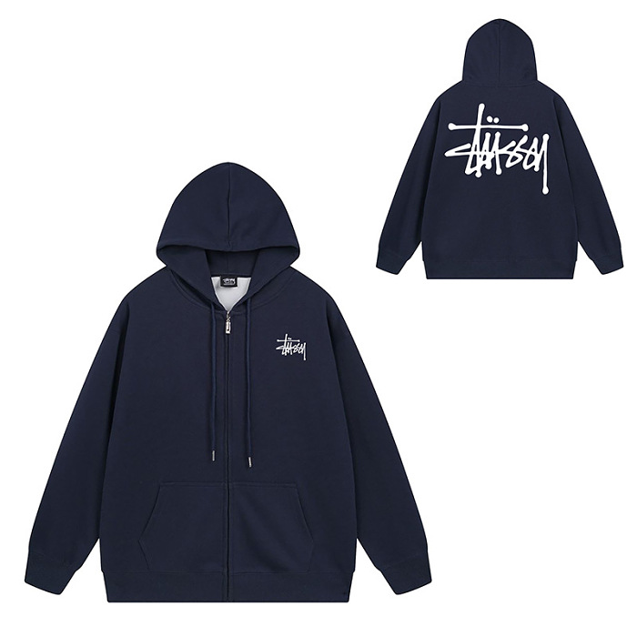STUSSYの秋冬新作シリーズ、定番スウェットシャツ、ユニセックスでおしゃれなパーカー