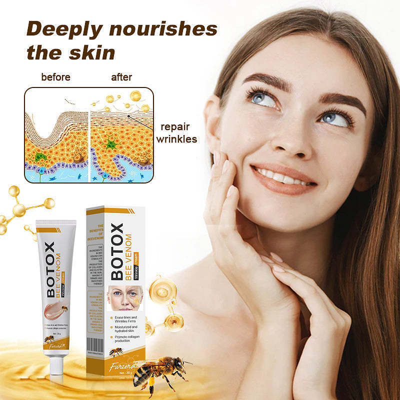 MHRA Approved✨Furzero™ Botox Bee Venom Wrinkle Removal Cream-Last Day Promotion 70% OFF