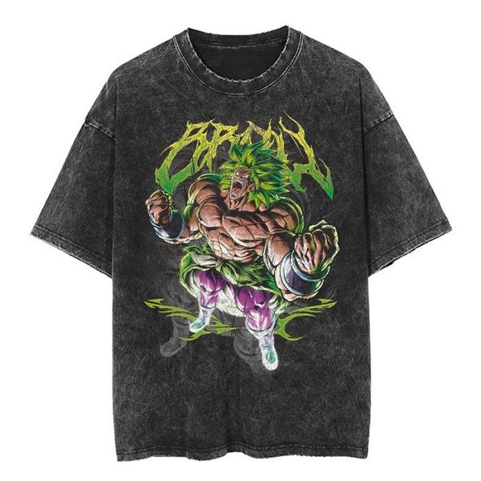 DRAGON BALL《七龍珠》漫畫40週年 人物印象重磅T恤 美式水洗做舊工藝 致敬傳奇漫畫家鳥山明先生