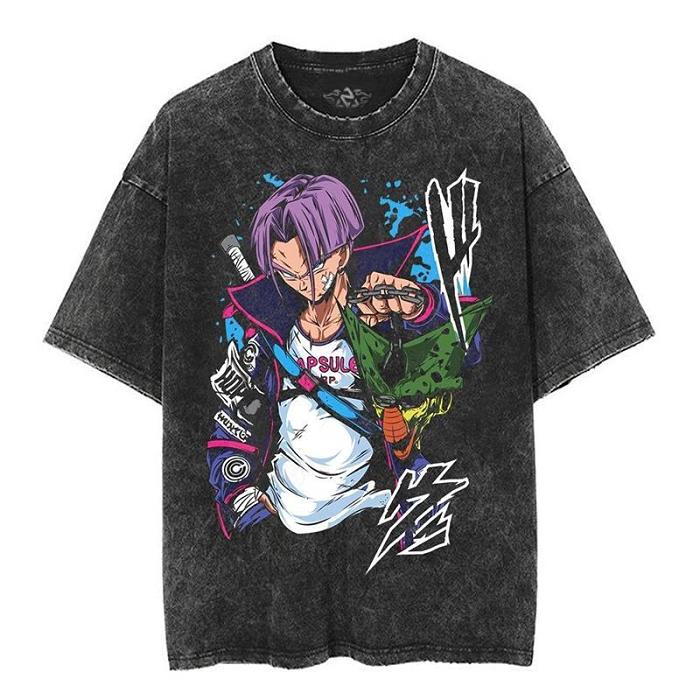 DRAGON BALL《七龍珠》漫畫40週年 人物印象重磅T恤 美式水洗做舊工藝 致敬傳奇漫畫家鳥山明先生