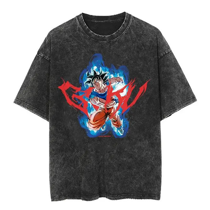 DRAGON BALL《七龍珠》漫畫40週年 人物印象重磅T恤 美式水洗做舊工藝 致敬傳奇漫畫家鳥山明先生