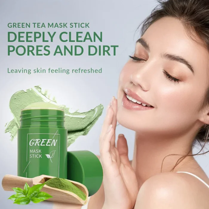 CLAYSGLO™ PREMIUM GREEN TEA STICK MASK - PORE CONTROL