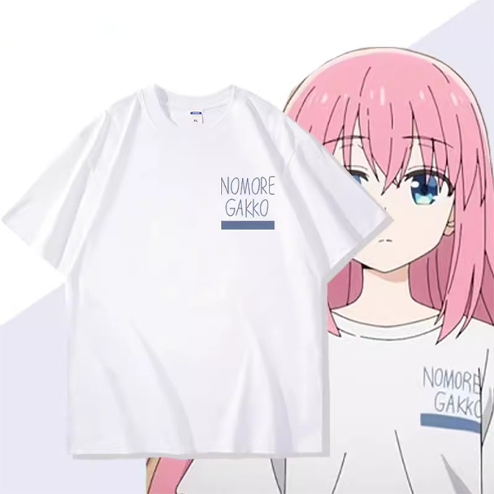 日本人氣動畫《孤獨搖滾！》（Bocchi the Rock!）原創插畫合作T恤發售中！