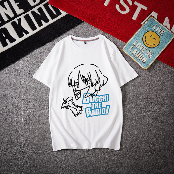 日本人氣動畫《孤獨搖滾！》（Bocchi the Rock!）原創插畫合作T恤發售中！