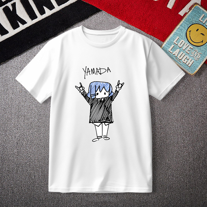 The popular Japanese animation 《Bocchi the Rock!》 original illustration collaboration T-shirt is on sale!Two pieces for only MOP$289！