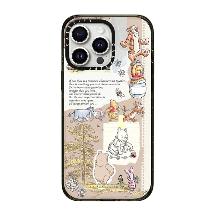Winnie the Pooh ×CASETiFY for iPhone 16/15/14/13/12/Pro/Max Case