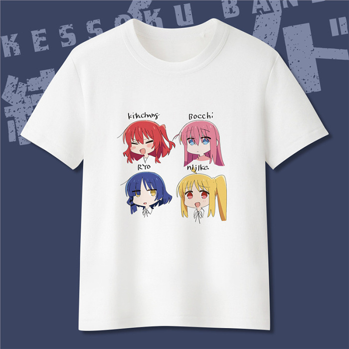 The popular Japanese animation 《Bocchi the Rock!》 original illustration collaboration T-shirt is on sale!Two pieces for only MOP$289！