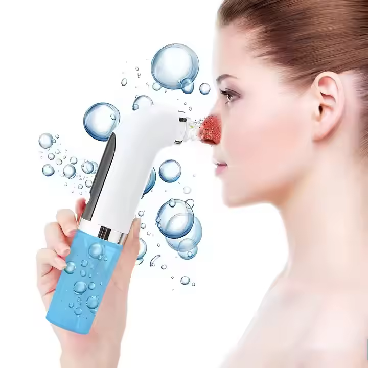 Blue light small bubble blackhead cleaning instrument