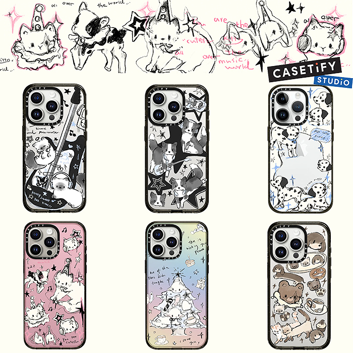 Lala Zoo x CASETiFY joint for iPhone15/14 Pro/Max Impact Case