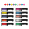 10 colors mixed