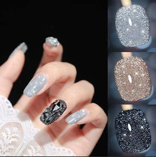 💎Laser Diamond Cat Eye Nail Polish