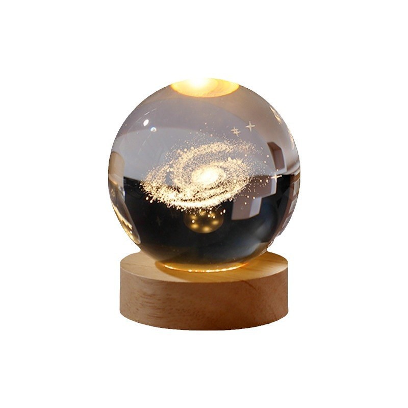 創意星球小夜燈星空月亮睡眠浪漫氣氛床頭燈床頭臥室檯燈生日禮物