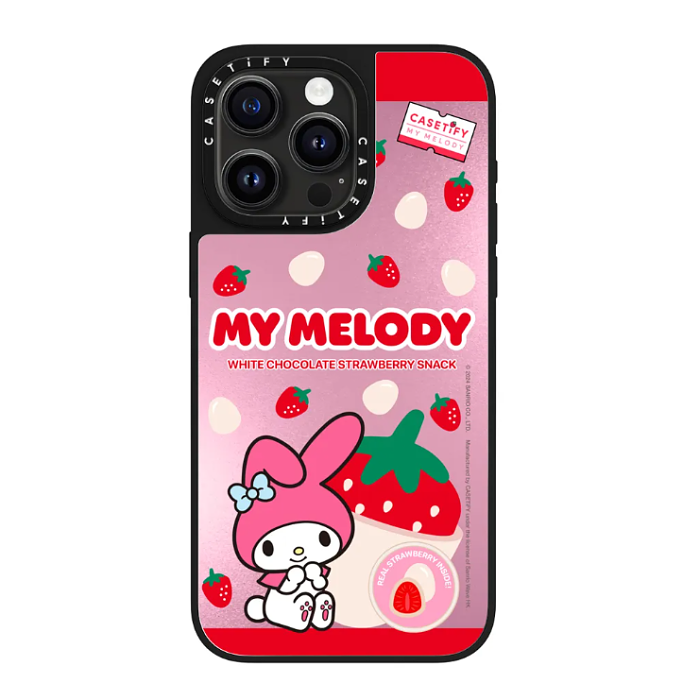 Sanrio characters - My Melody×CASETiFY iPhone 15/14/13/12/Pro/Max phone case