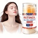 ROZINO Retinol & Collagen Neck Facial Care Stick - Hypoallergenic Moisturizing Serum in Stick Form for All Skin Types with Hyaluronic Acid, Aloe Vera & Glycerin - Tighten and Hydrate Skin Day & Night (40g/1.41oz)