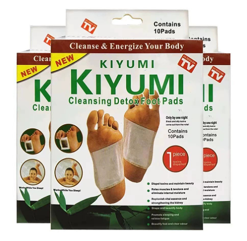 Foot and kidney patch naturally detoxifies and revitalizes