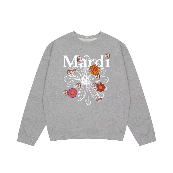 【韓國Mardi】🌼經典小雏菊印花圓領衛衣，時尚刺繡