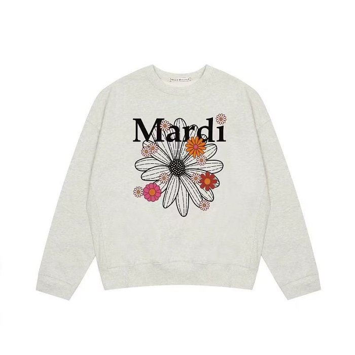 【韓國Mardi】🌼經典小雏菊印花圓領衛衣，時尚刺繡