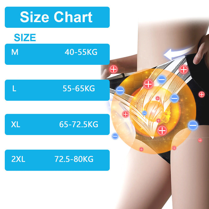 Medical Grade Titanium Fiber Tourmaline Shaping Shorts