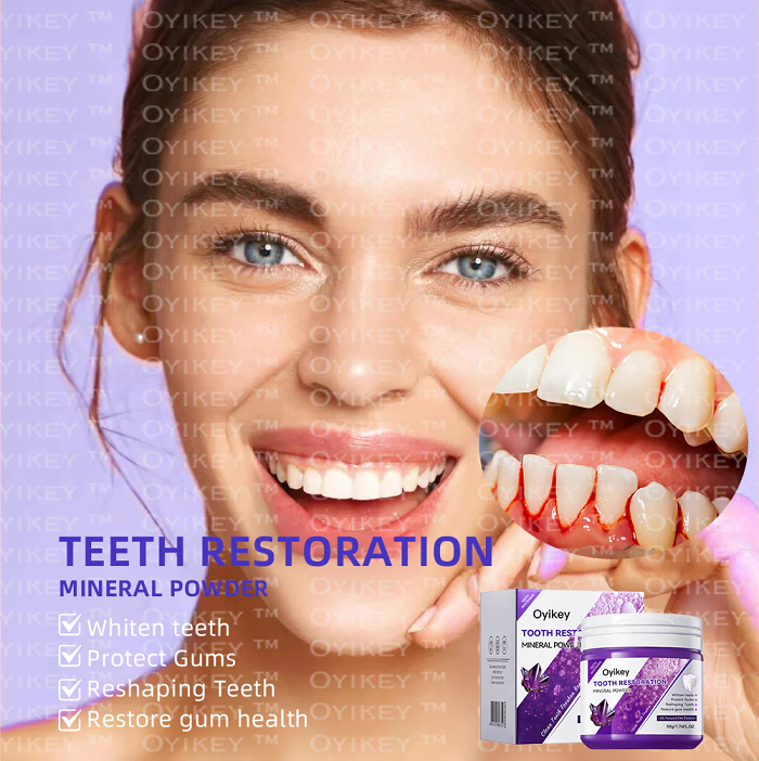 💕OyikeyTM  TOOTH RESTORATIONMINERAL POWDER(ADA recommended)