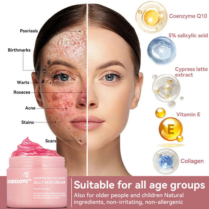Coenzyme Q10 collagen Jelly Skin Cream-- Christmas promotion, up to 80% discount, Us News reported products