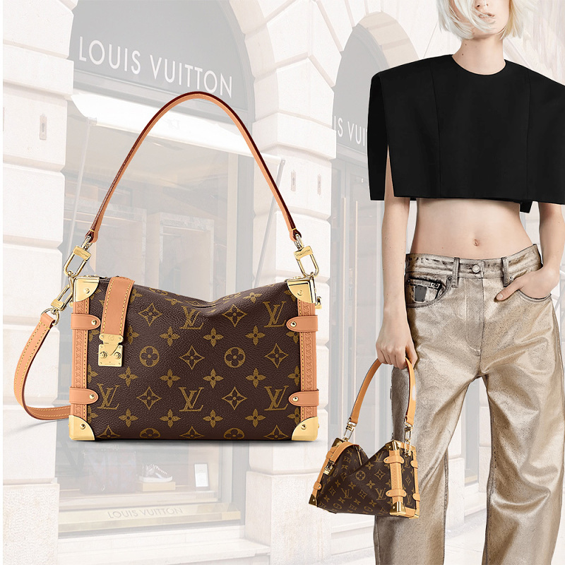 【LOUIS VUITTON】100% 正品保證 非常受歡迎，谷愛凌同款！SIDE TRUNK 中號手袋💓在日本人氣高漲