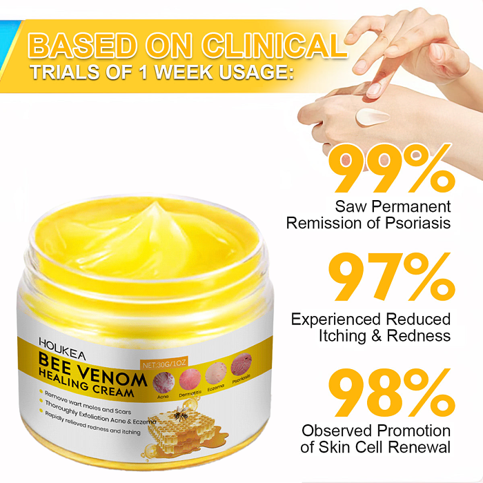Bee Venom Care Cream-Used to remove warts acne scars and Wrinkle removal