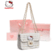 【Hello Kitty 五十周年慶典周邊熱賣 日本潮牌Crtnzo Kroez x HelloKitty 聯名推出】限時特惠 2025 Hello Kitty 聯名限定系列 凱蒂貓包型設計精巧可愛 好搭好用 方便又輕鬆 一秒讓你擁有 小俏皮鄰家女孩的感覺 喜歡就快下訂吧~