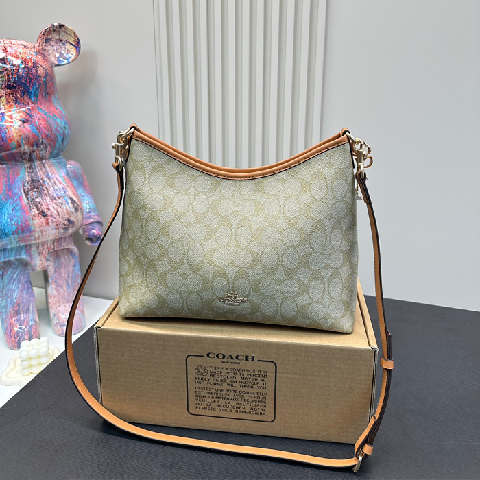 【COACH經典之作】Coach 蔻馳 Laurel Bag 流浪包 大容量女士手提包 時尚實用 三色可選