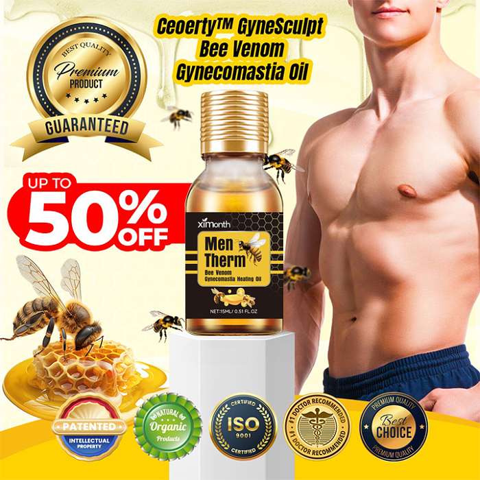 Gynecomastia Bee Venom oil